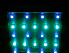 マメエコライト-緑と青全点灯